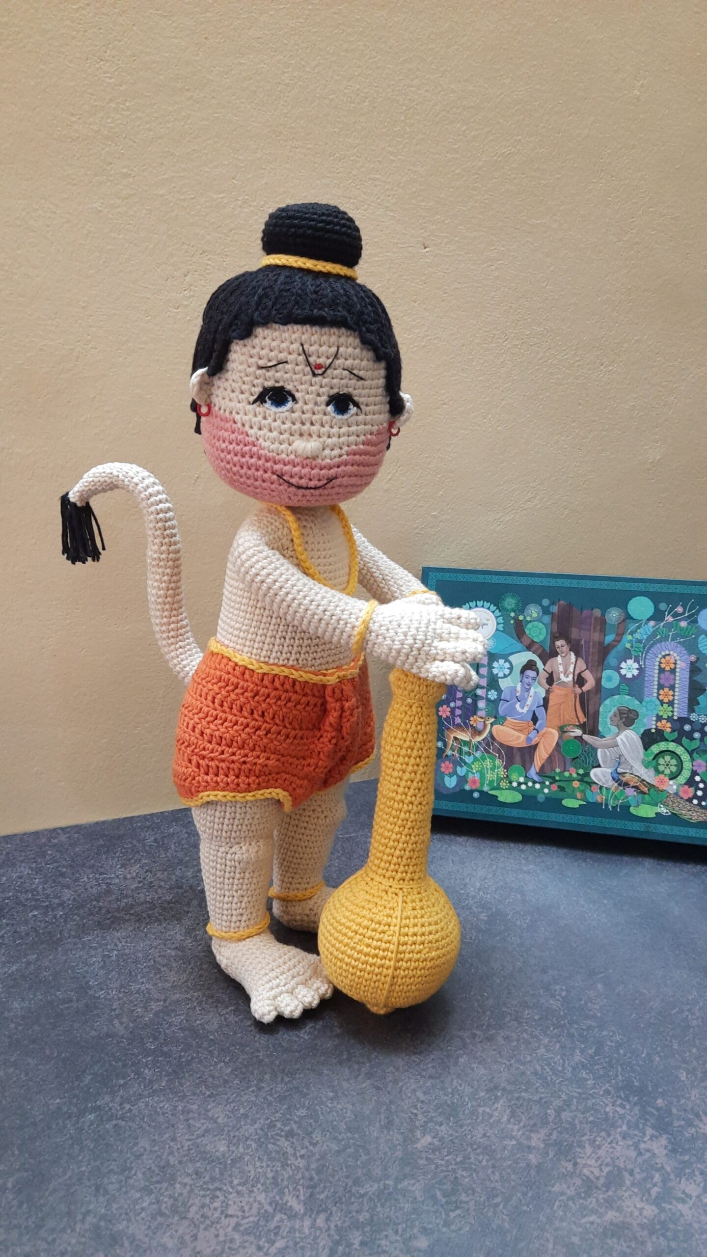 Crochet Hanuman Doll - Image 4