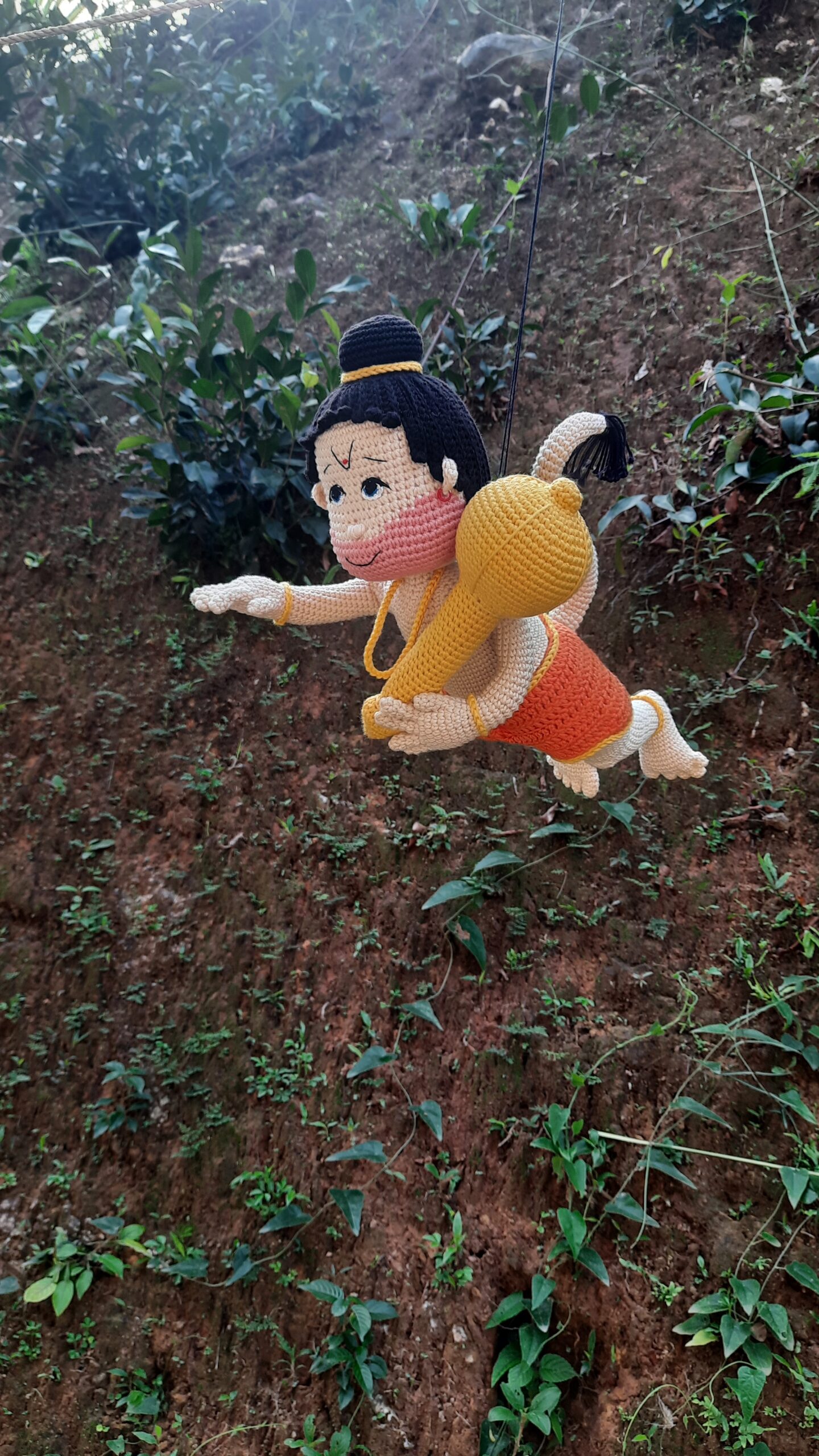 Crochet Hanuman Doll - Image 2