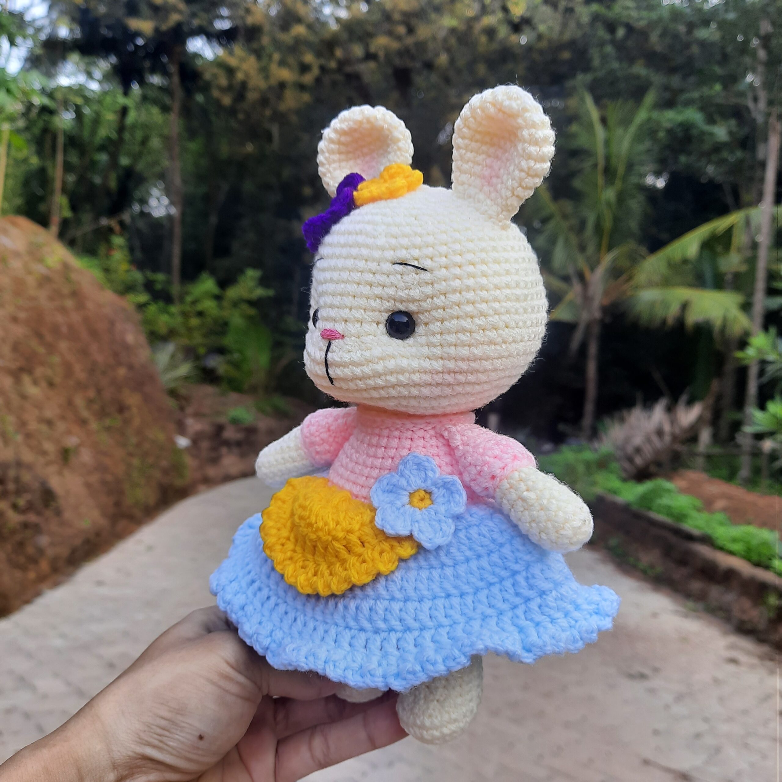 Crochet Bunny Doll - Image 2