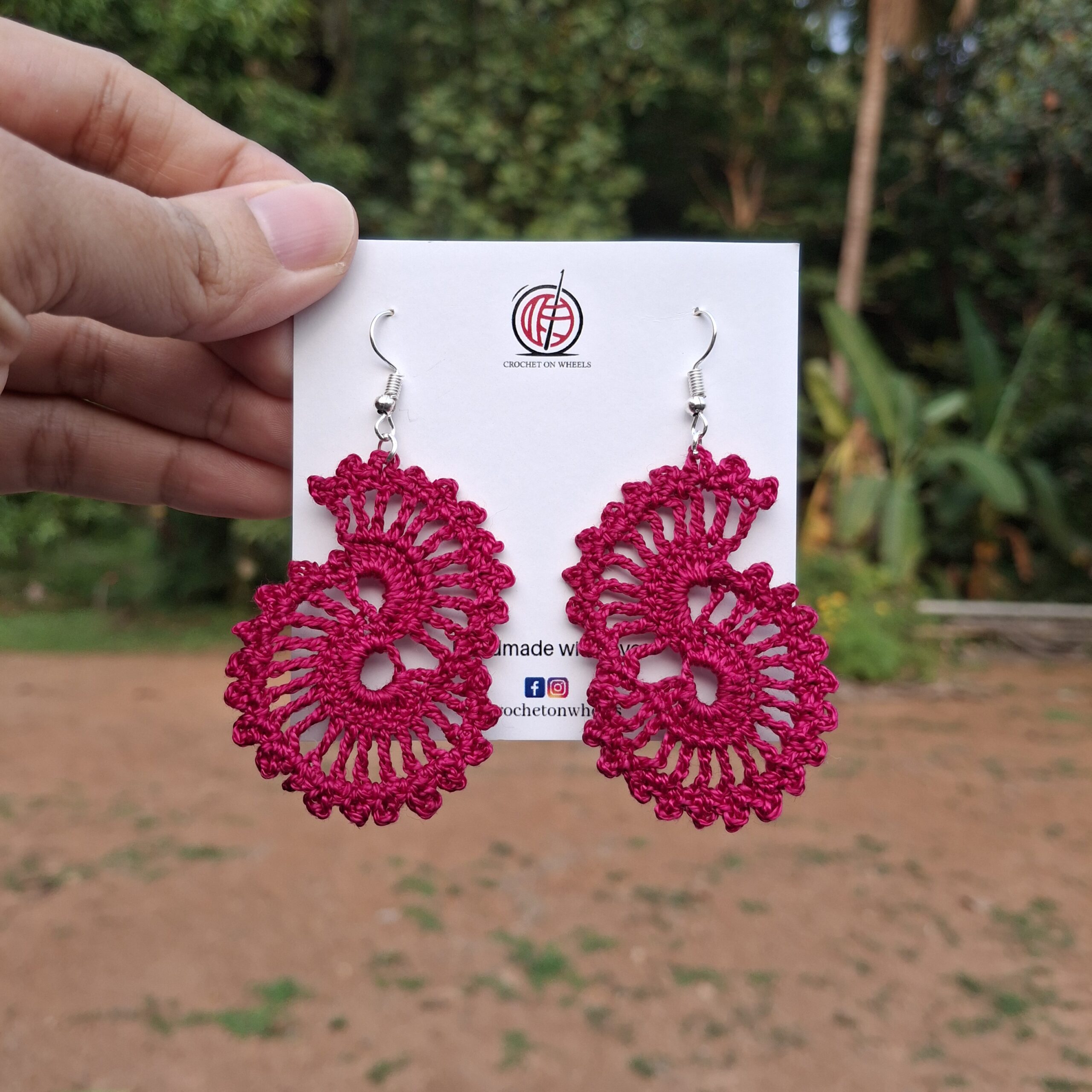 Crochet Designer Earrings
