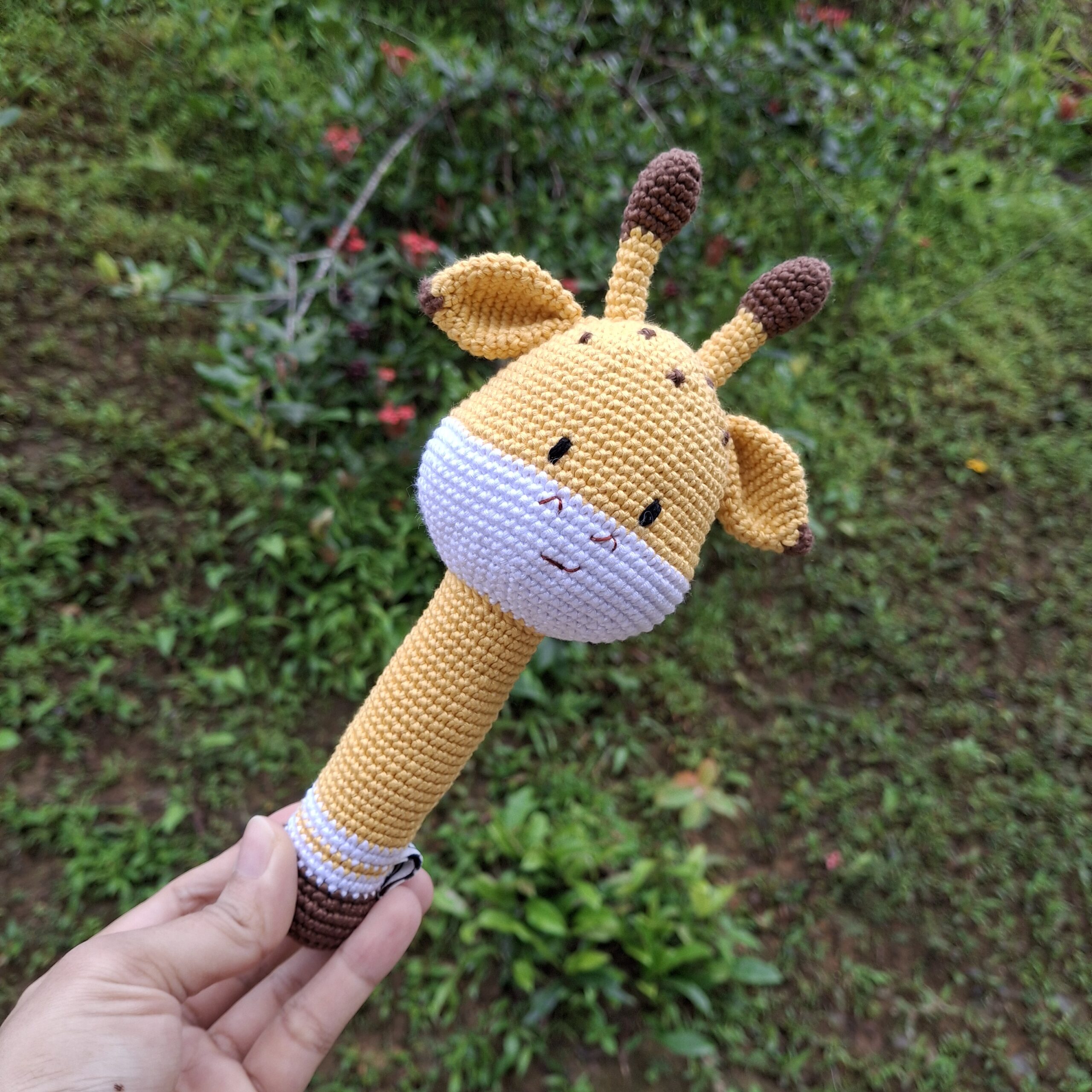Crochet Giraffe Rattle - Image 2