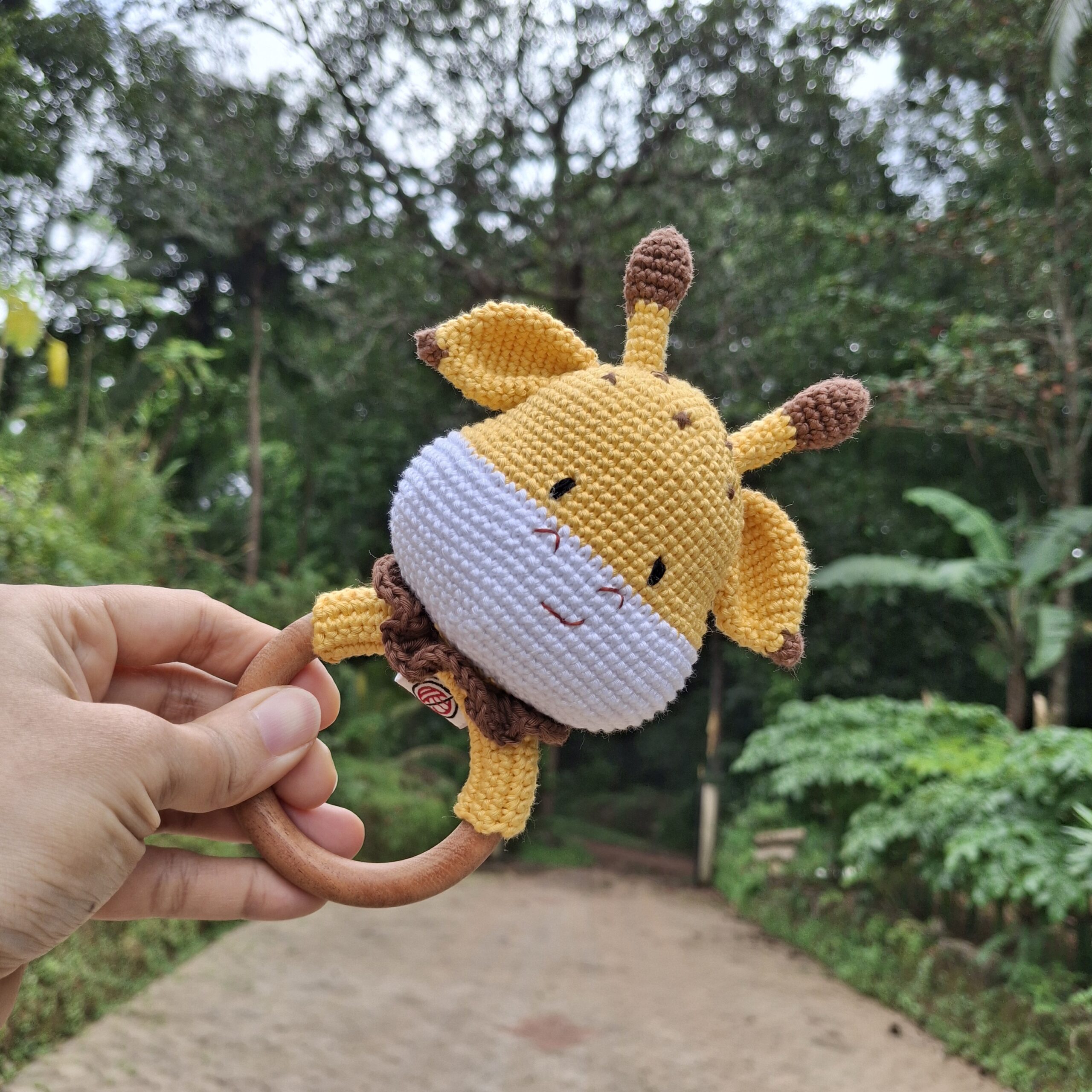 Crochet Giraffe Teether - Image 2